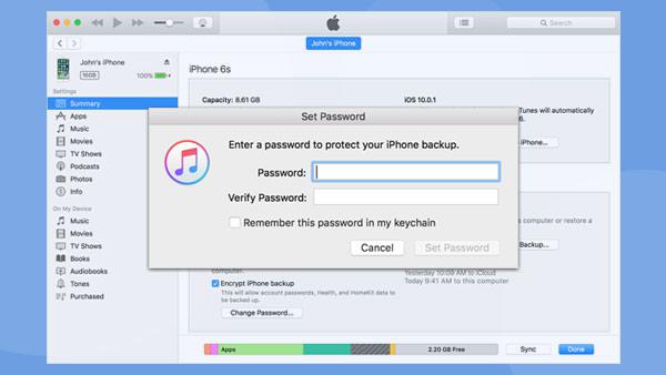 Wie man ein iPhone Backup ohne Passwort entsperrt