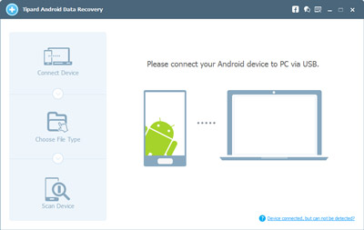 Verbinden Sie das Android-Telefon mit dem Programm