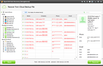 Finden Sie iCloud Backup Dateien und speichern sie auf dem Computer