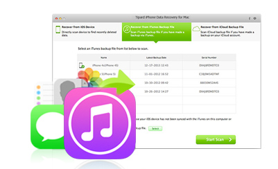 Daten aus iTunes-Backup extrahieren